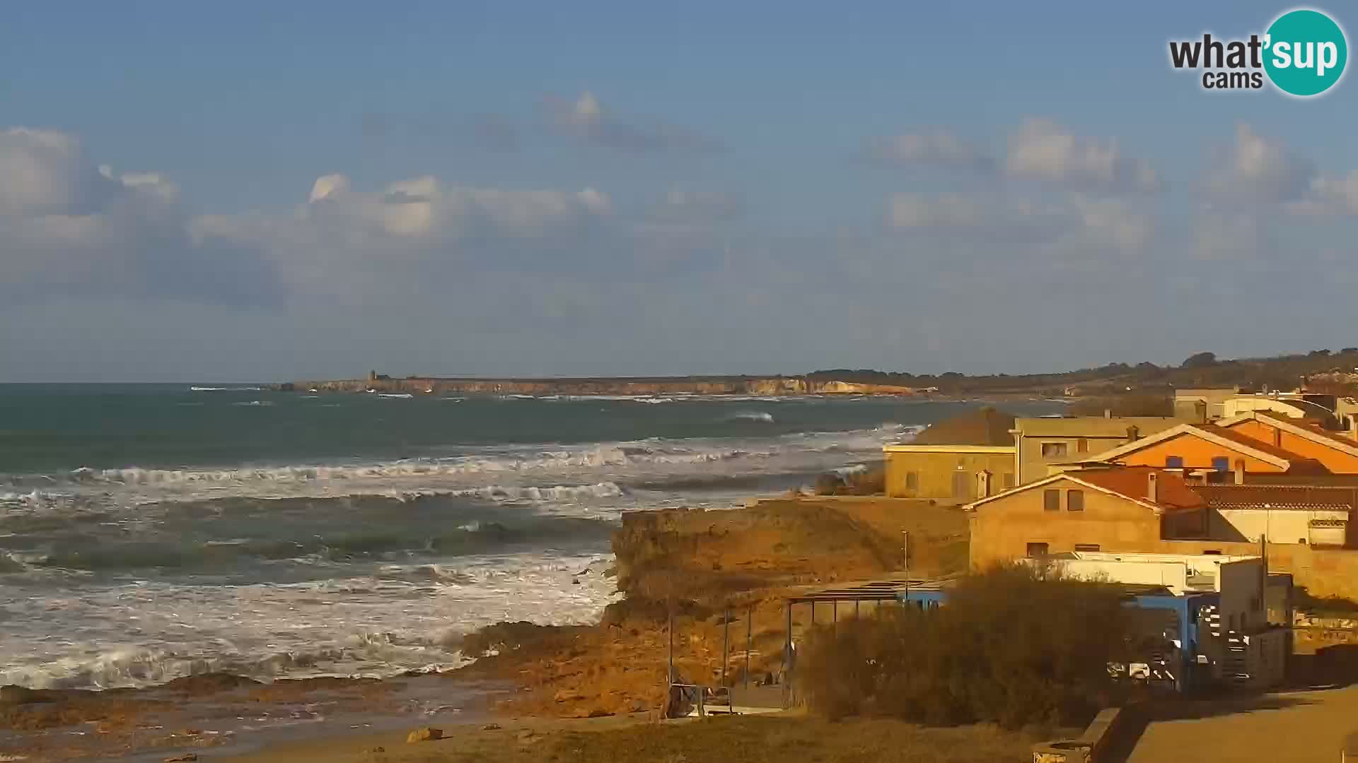 Webcam en direct Plage de San Giovanni di Sinis – Oristano – Sardaigne Tourisme Italie