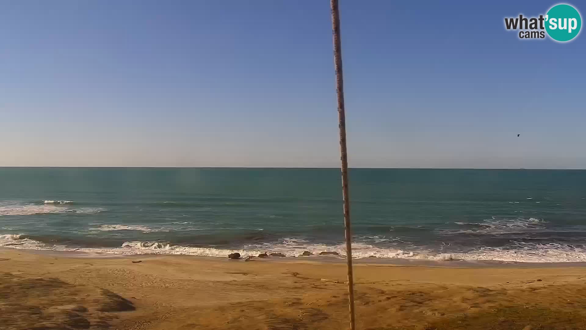 Webcam en direct Plage de San Giovanni di Sinis – Oristano – Sardaigne Tourisme Italie