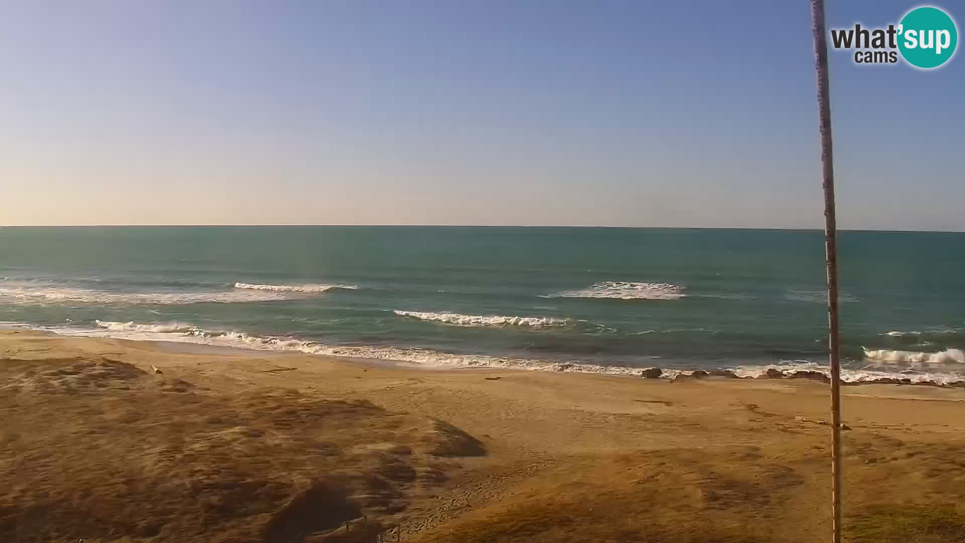 Webcam en directo playa San Giovanni di Sinis – Oristano – Cerdeña Turismo Italia