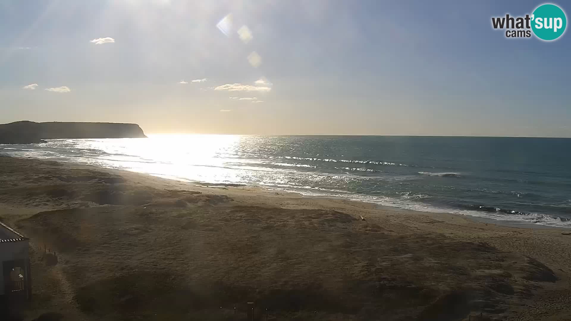 Spletna kamera v živo Plaža San Giovanni di Sinis – Oristano – Sardinija turizem Italija