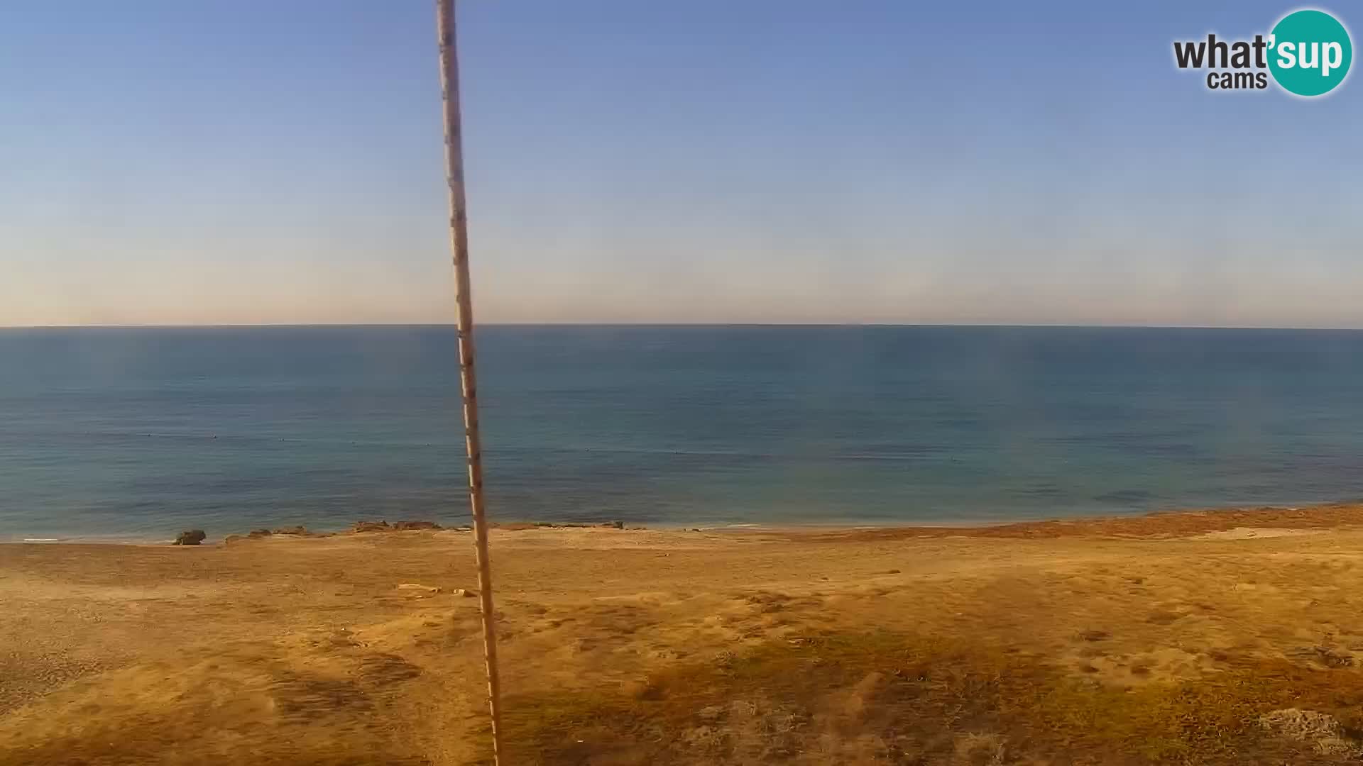 Webcam en direct Plage de San Giovanni di Sinis – Oristano – Sardaigne Tourisme Italie