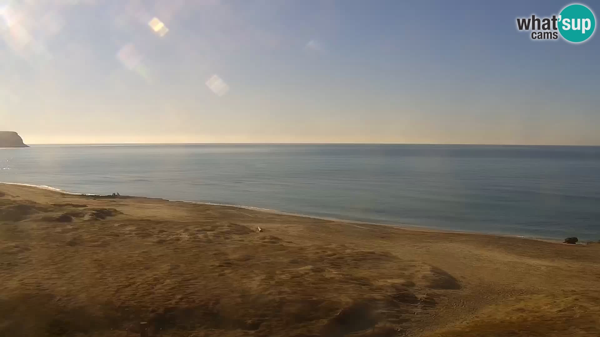 Spletna kamera v živo Plaža San Giovanni di Sinis – Oristano – Sardinija turizem Italija