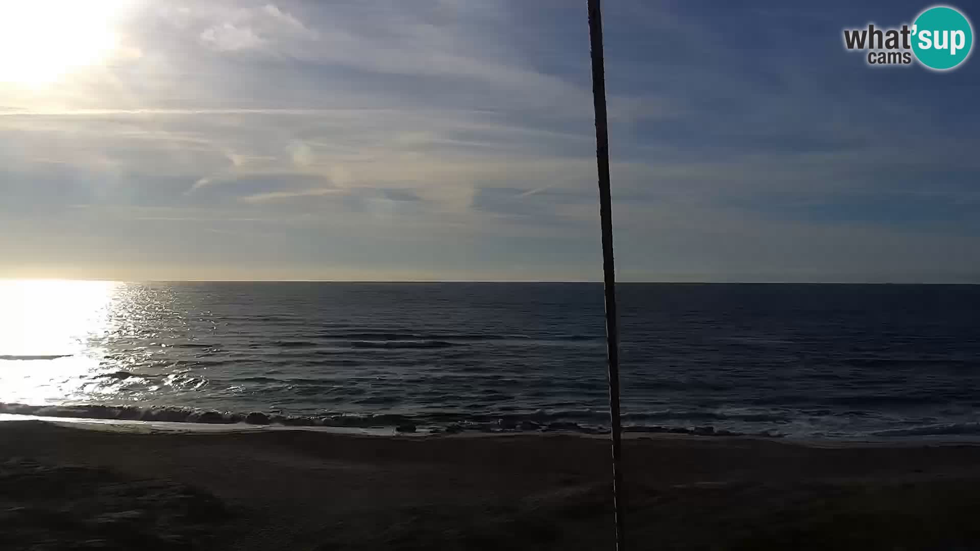 Webcam en direct Plage de San Giovanni di Sinis – Oristano – Sardaigne Tourisme Italie