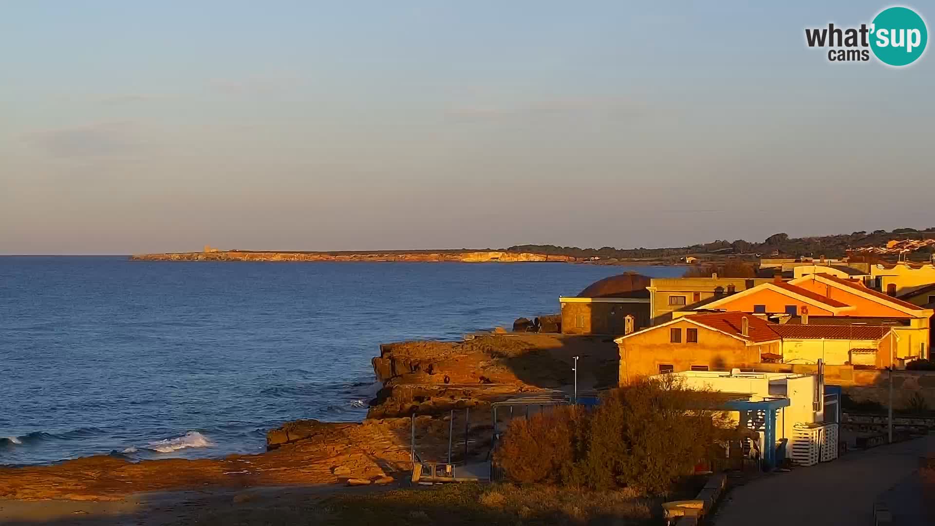 Webcam en direct Plage de San Giovanni di Sinis – Oristano – Sardaigne Tourisme Italie