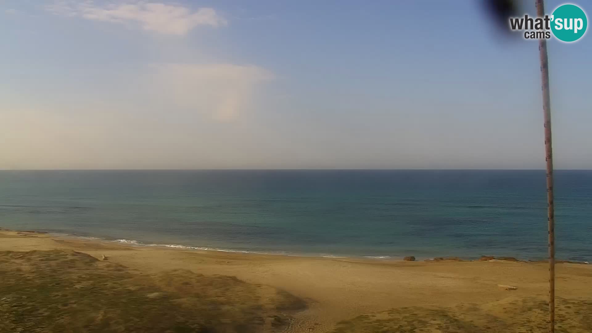 Webcam en direct Plage de San Giovanni di Sinis – Oristano – Sardaigne Tourisme Italie