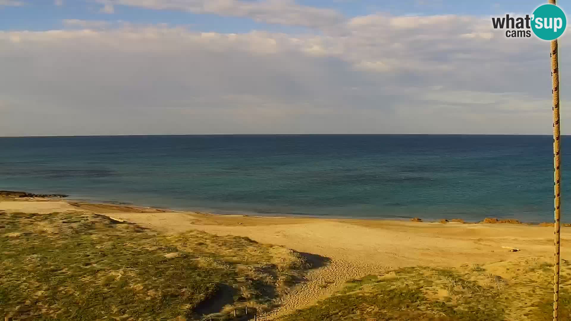 Spletna kamera v živo Plaža San Giovanni di Sinis – Oristano – Sardinija turizem Italija