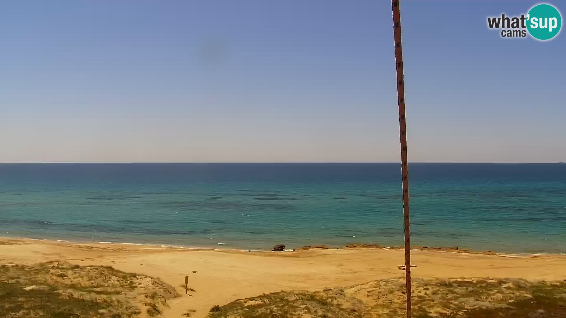 Live Webcam Spiaggia di San Giovanni di Sinis – Oristano – Sardegna Turismo