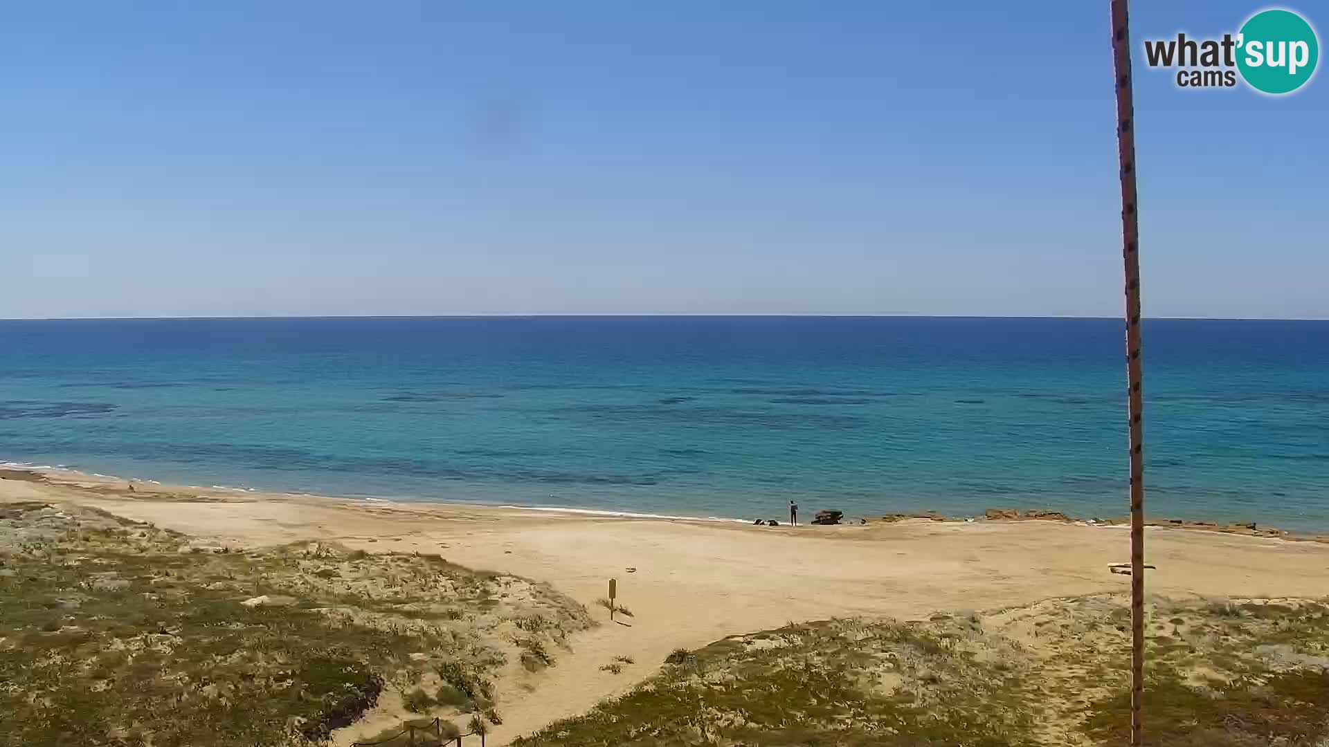 Webcam en directo playa San Giovanni di Sinis – Oristano – Cerdeña Turismo Italia