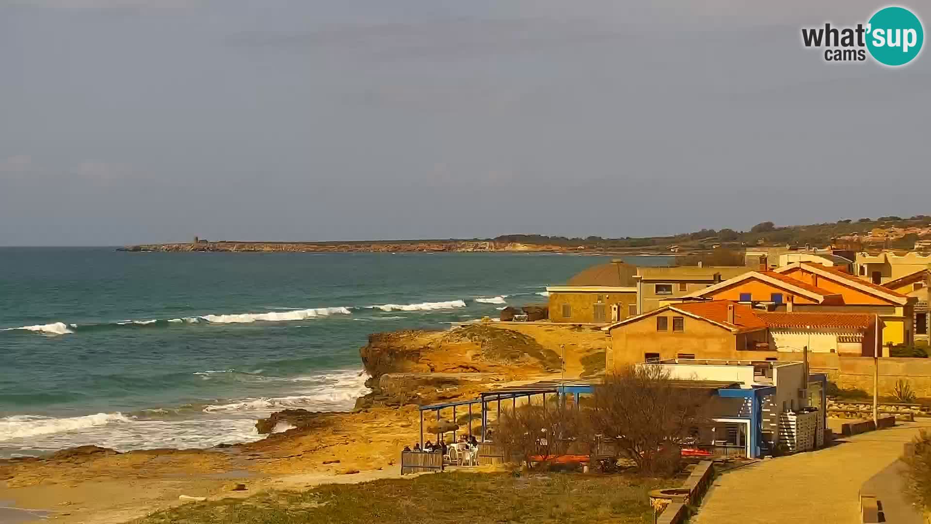 Webcam en direct Plage de San Giovanni di Sinis – Oristano – Sardaigne Tourisme Italie