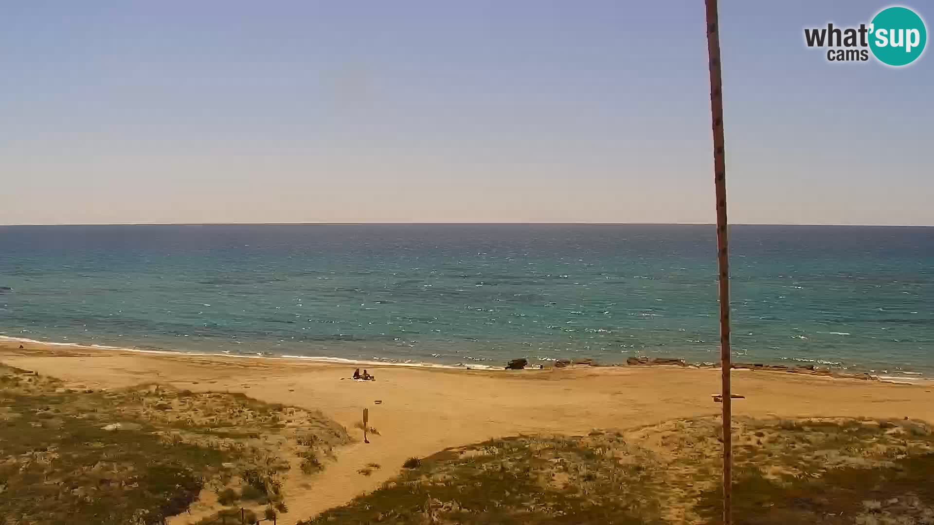 Live Webcam Spiaggia di San Giovanni di Sinis – Oristano – Sardegna Turismo