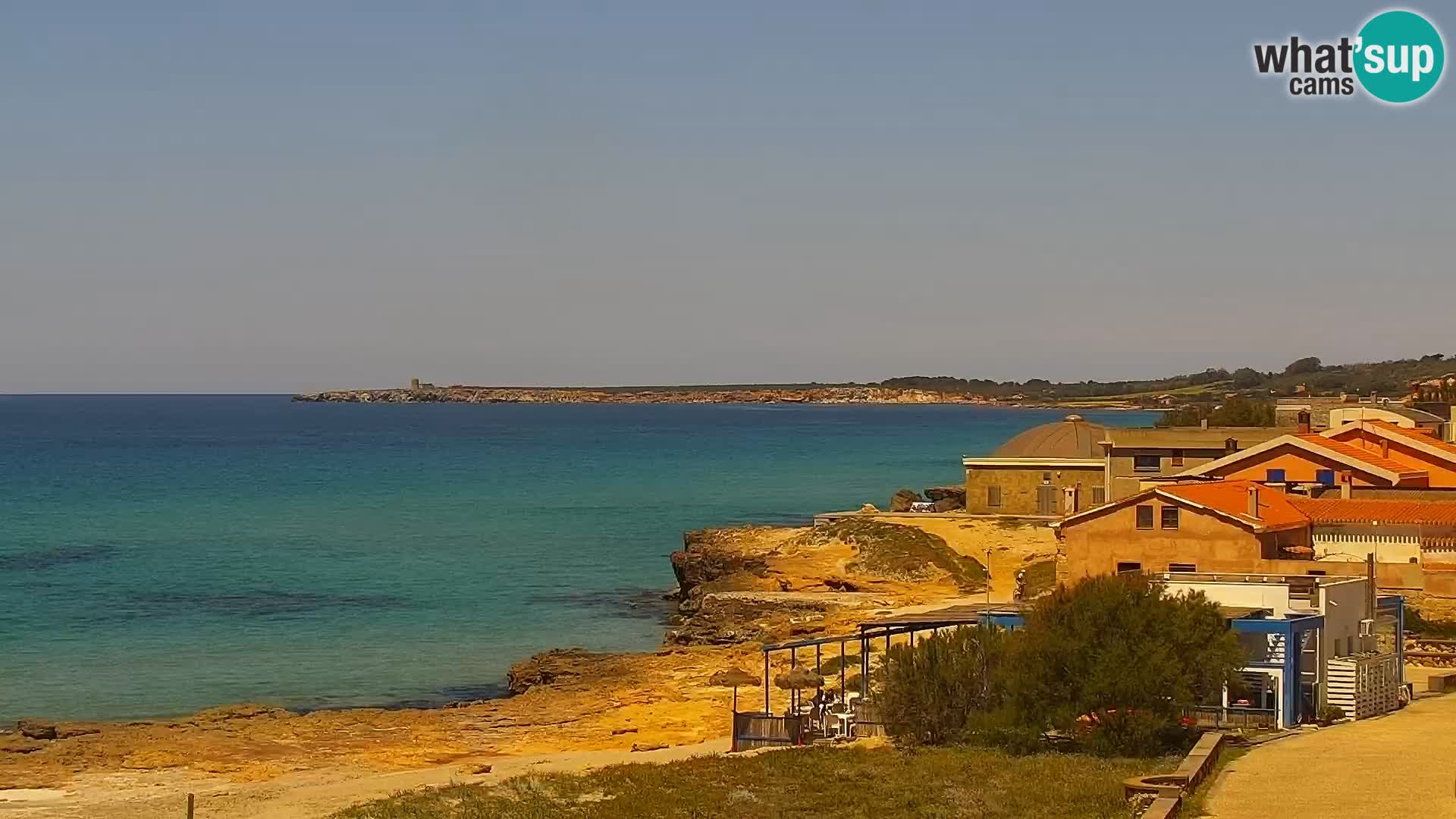 Spletna kamera v živo Plaža San Giovanni di Sinis – Oristano – Sardinija turizem Italija