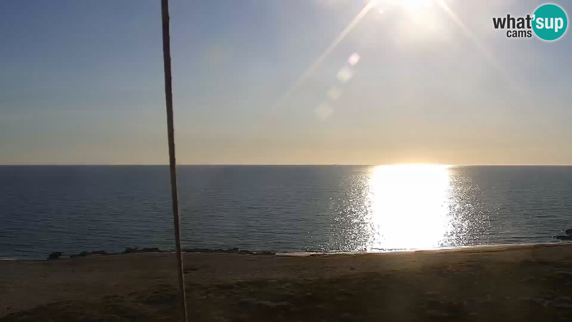 Spletna kamera v živo Plaža San Giovanni di Sinis – Oristano – Sardinija turizem Italija