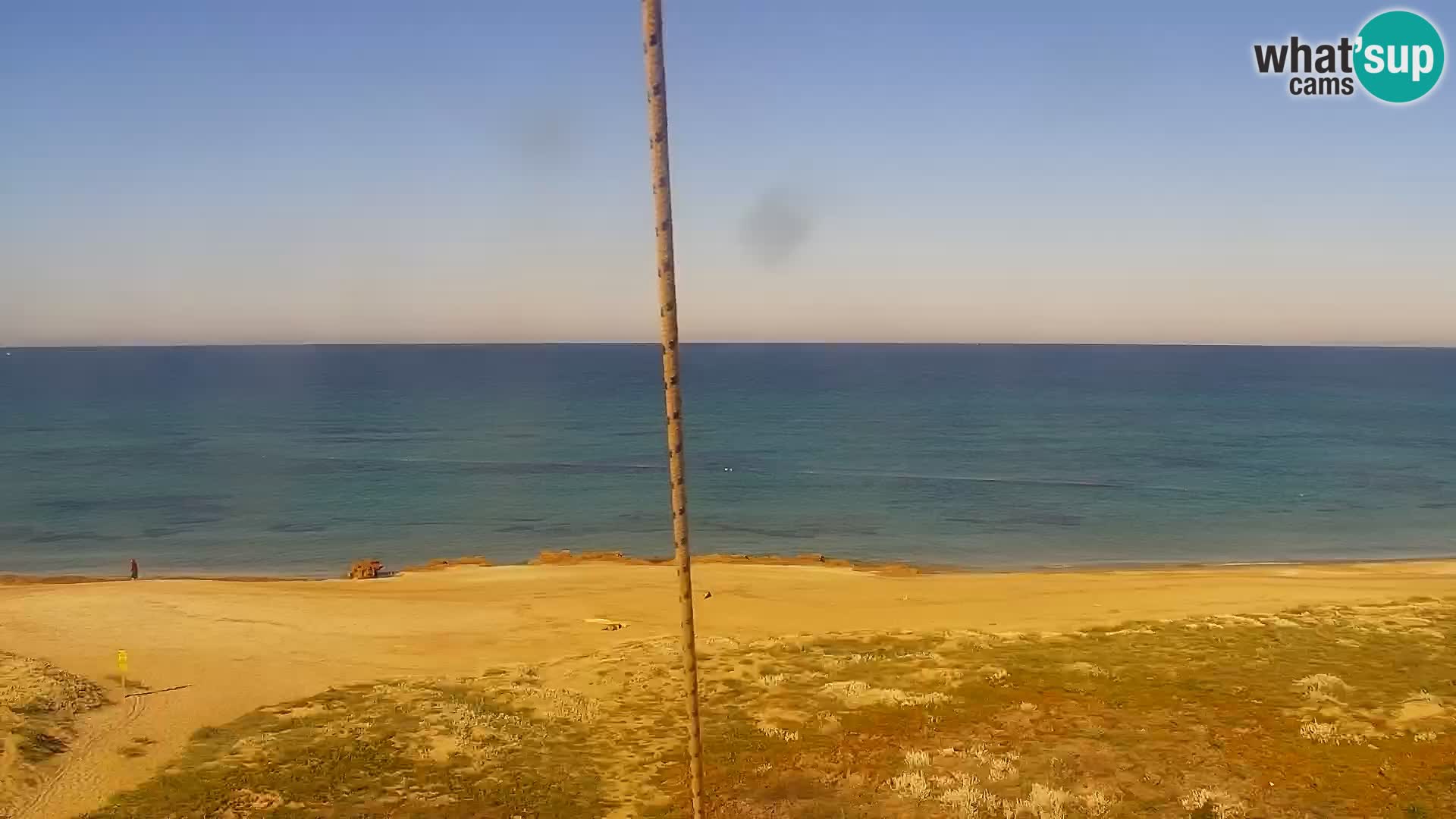 Spletna kamera v živo Plaža San Giovanni di Sinis – Oristano – Sardinija turizem Italija