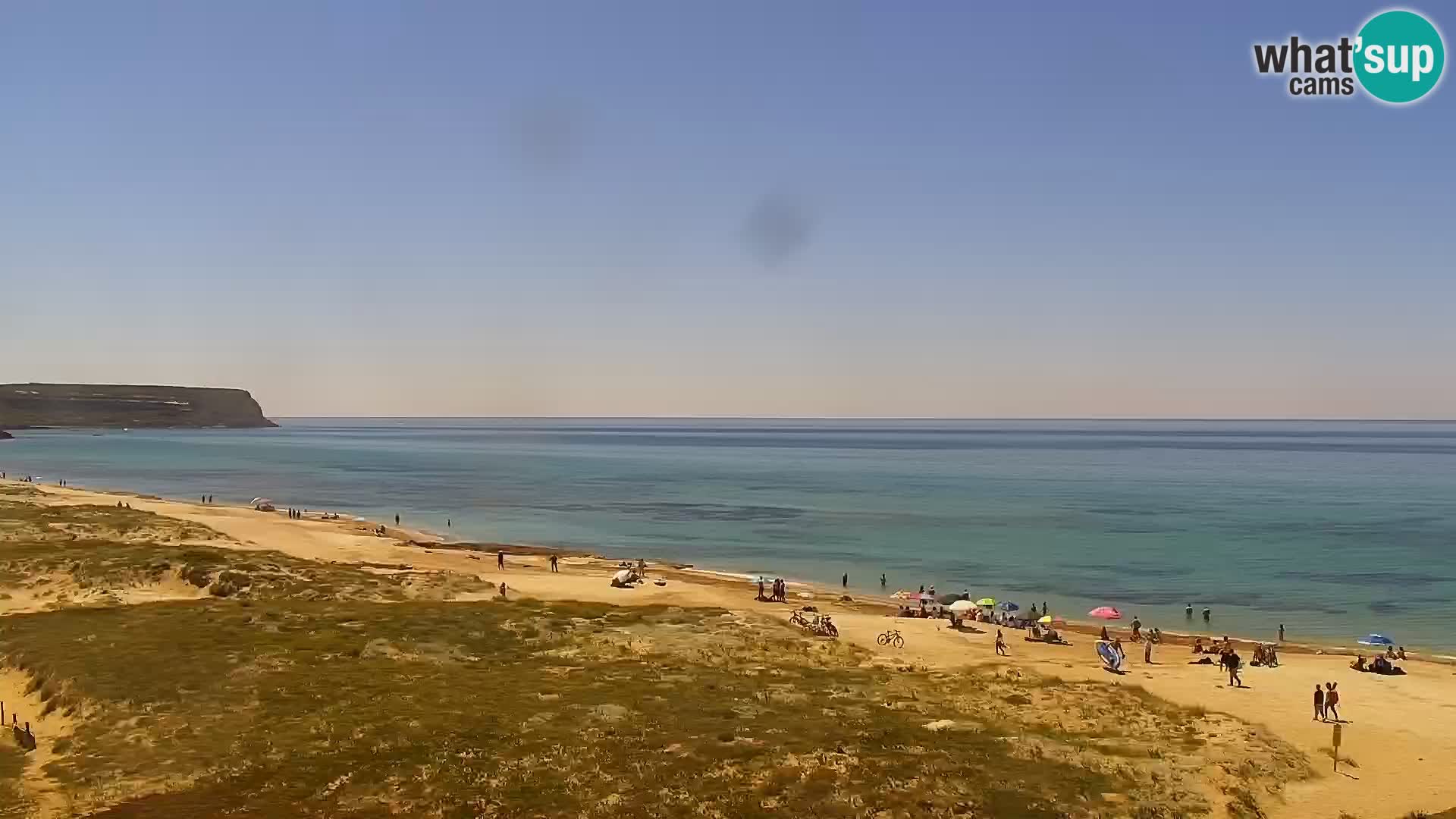 Spletna kamera v živo Plaža San Giovanni di Sinis – Oristano – Sardinija turizem Italija