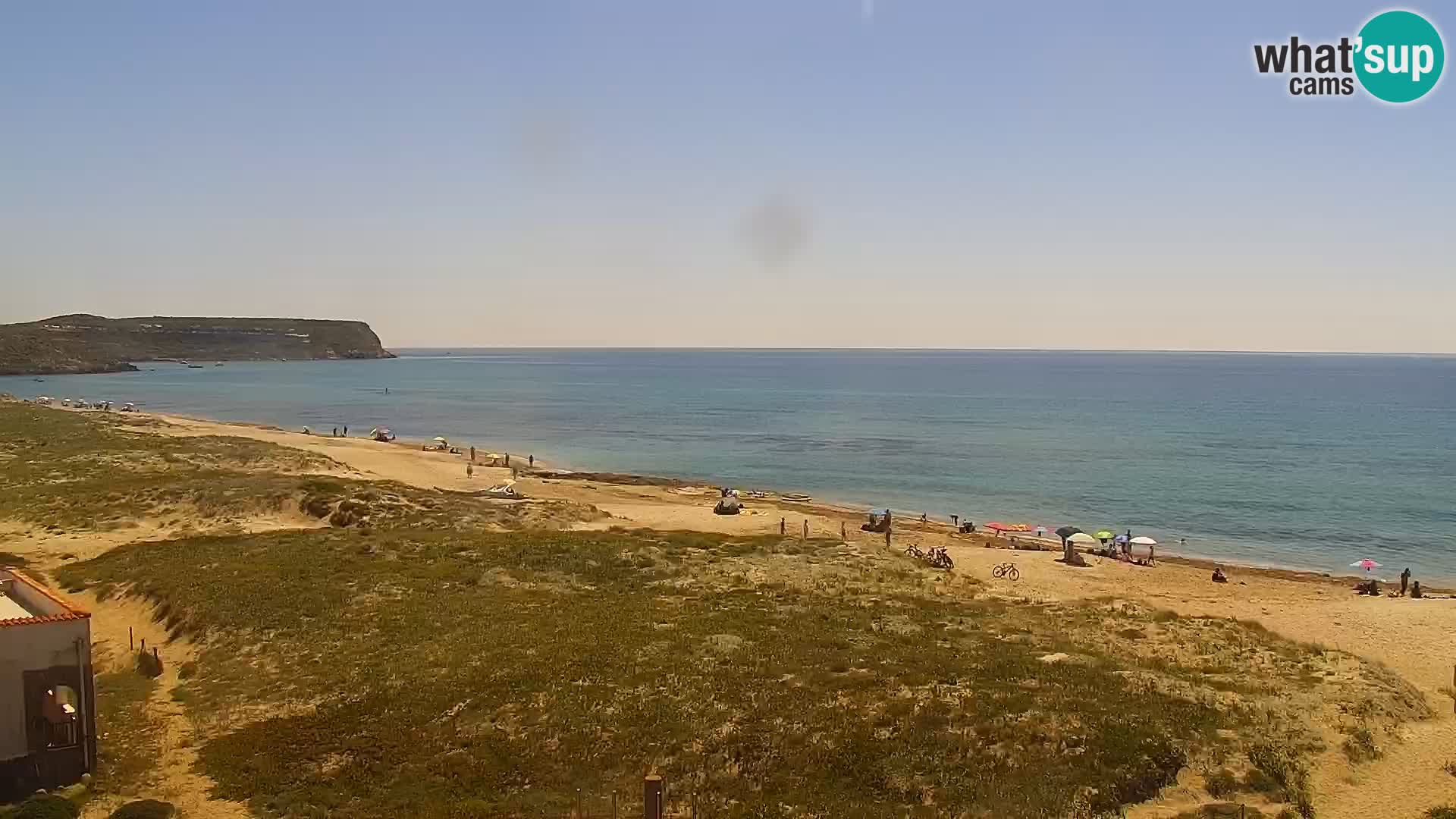 Webcam en direct Plage de San Giovanni di Sinis – Oristano – Sardaigne Tourisme Italie