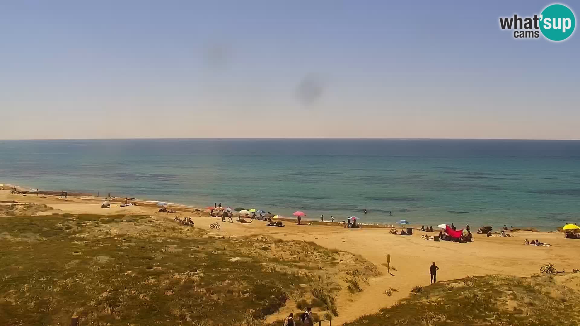 Spletna kamera v živo Plaža San Giovanni di Sinis – Oristano – Sardinija turizem Italija