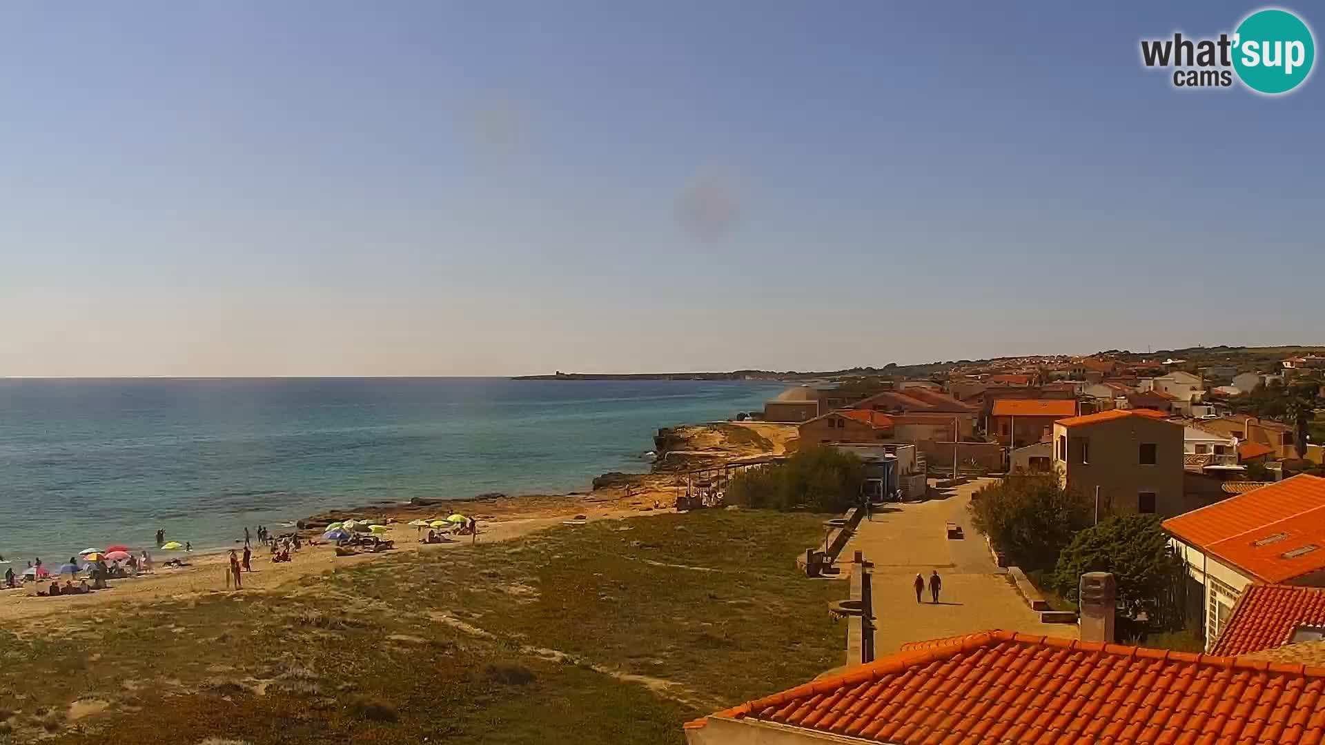 Spletna kamera v živo Plaža San Giovanni di Sinis – Oristano – Sardinija turizem Italija