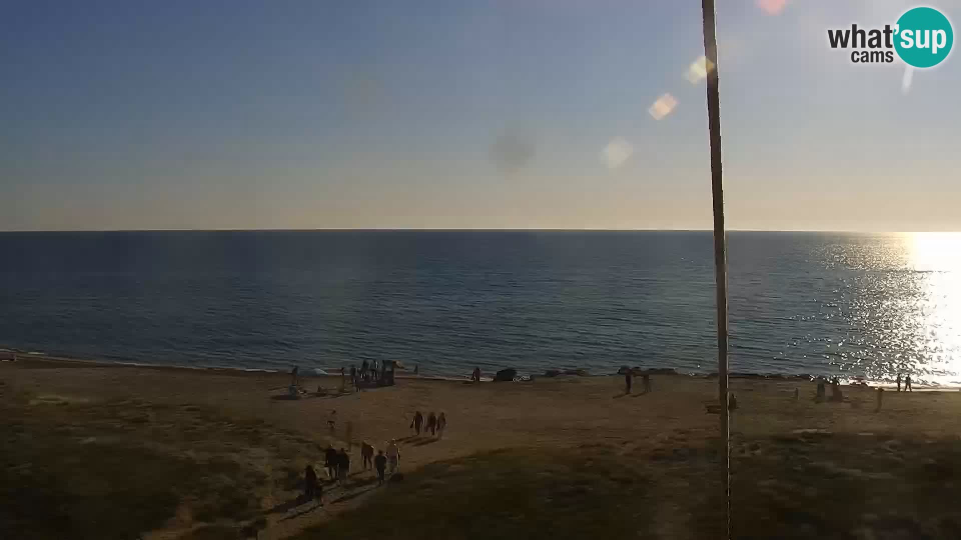 Spletna kamera v živo Plaža San Giovanni di Sinis – Oristano – Sardinija turizem Italija