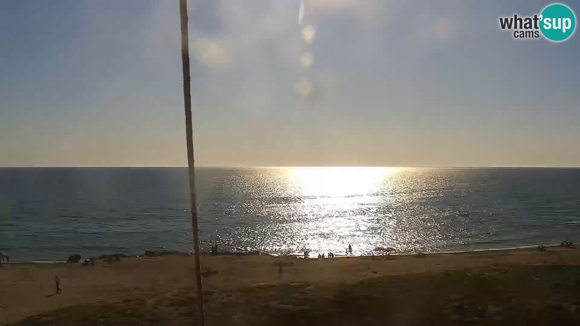 Spletna kamera v živo Plaža San Giovanni di Sinis – Oristano – Sardinija turizem Italija