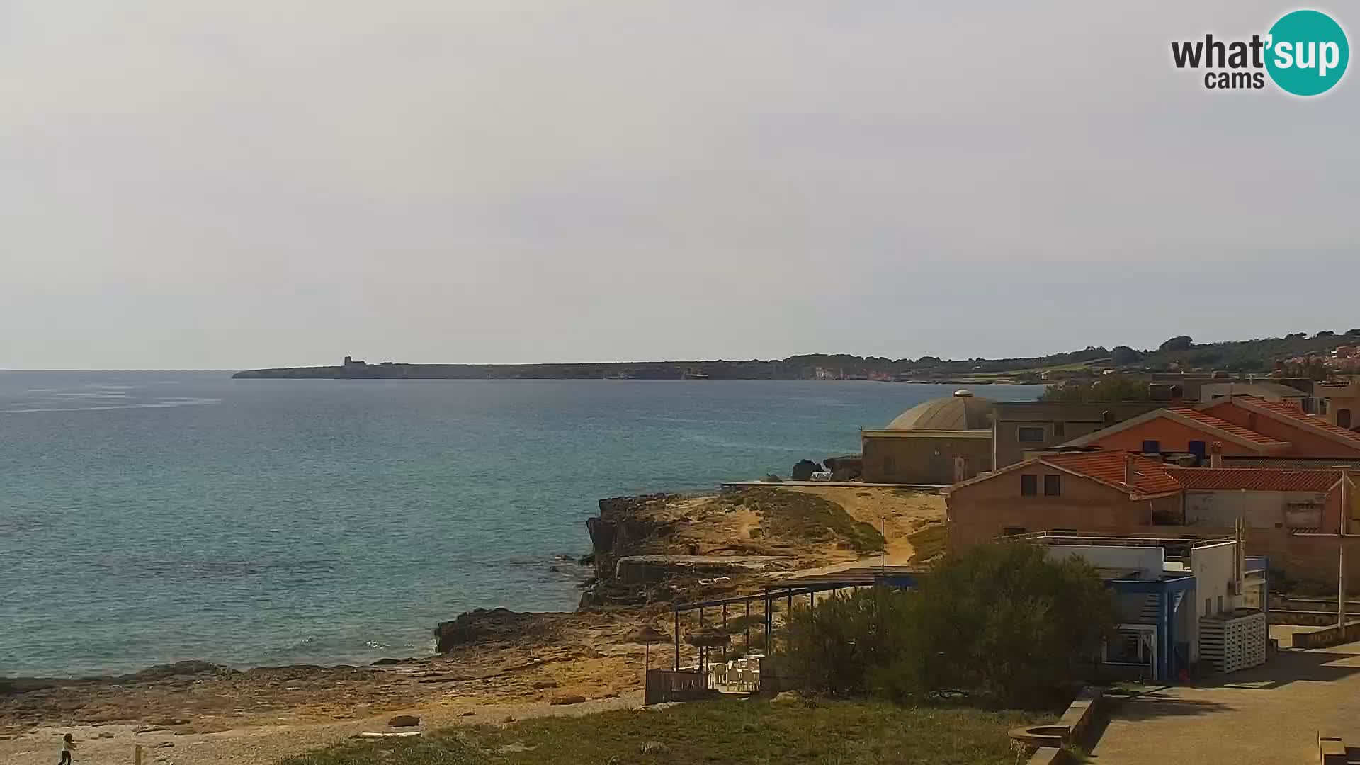Spletna kamera v živo Plaža San Giovanni di Sinis – Oristano – Sardinija turizem Italija