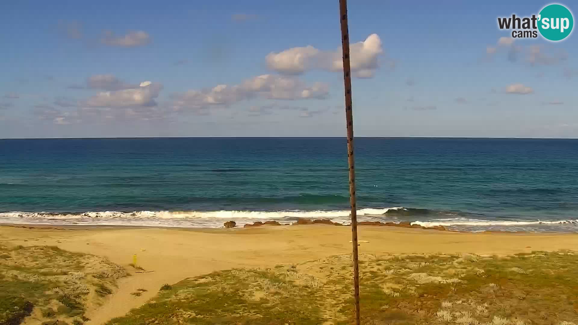 Webcam en direct Plage de San Giovanni di Sinis – Oristano – Sardaigne Tourisme Italie