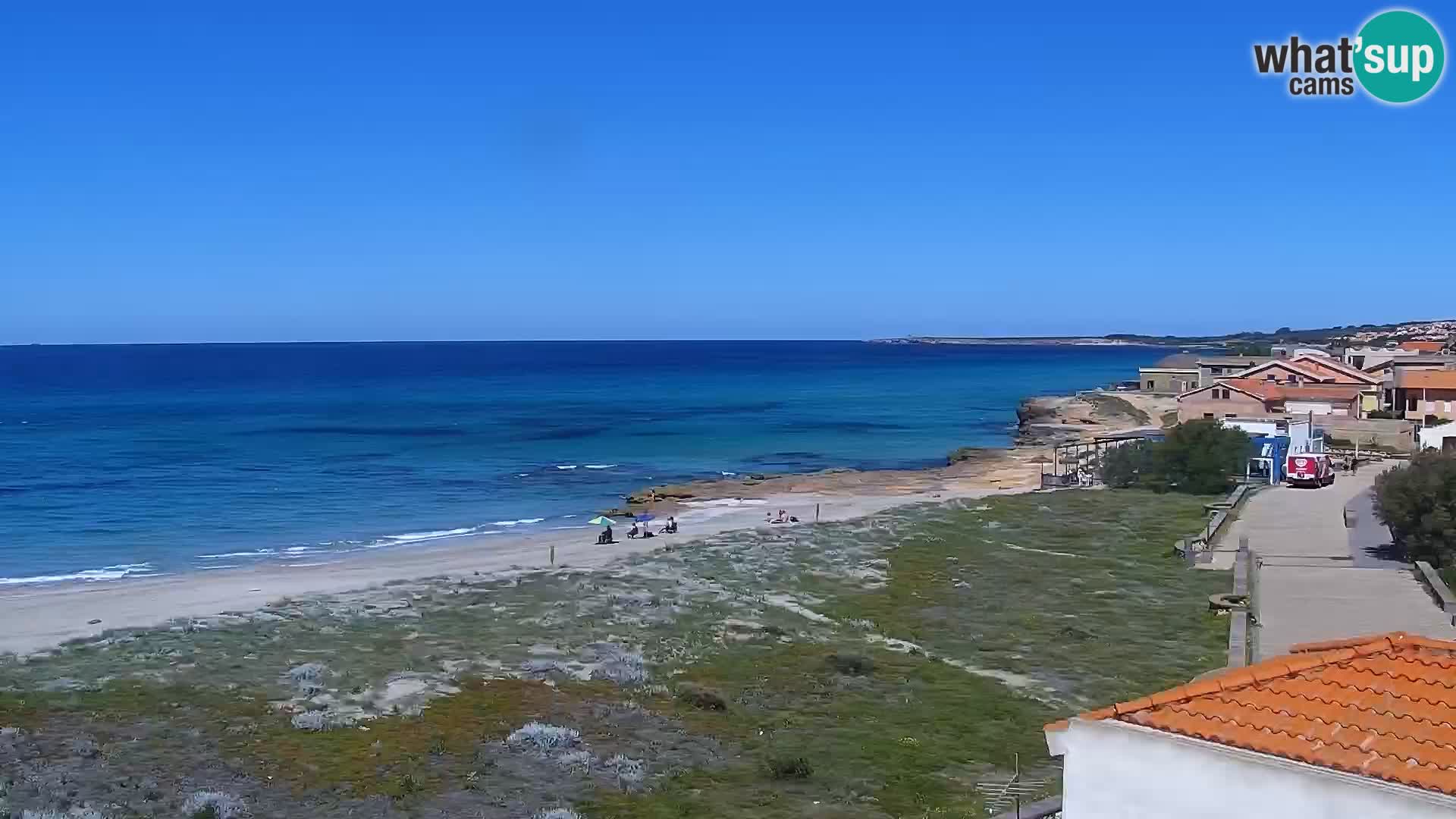 Spletna kamera v živo Plaža San Giovanni di Sinis – Oristano – Sardinija turizem Italija