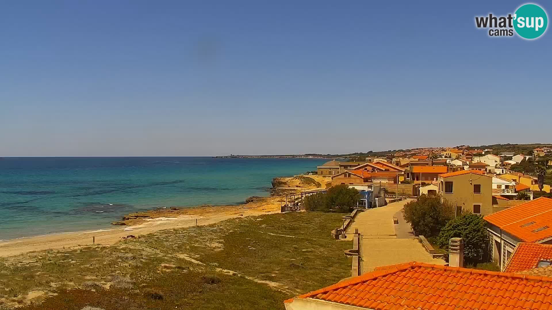 Webcam en direct Plage de San Giovanni di Sinis – Oristano – Sardaigne Tourisme Italie