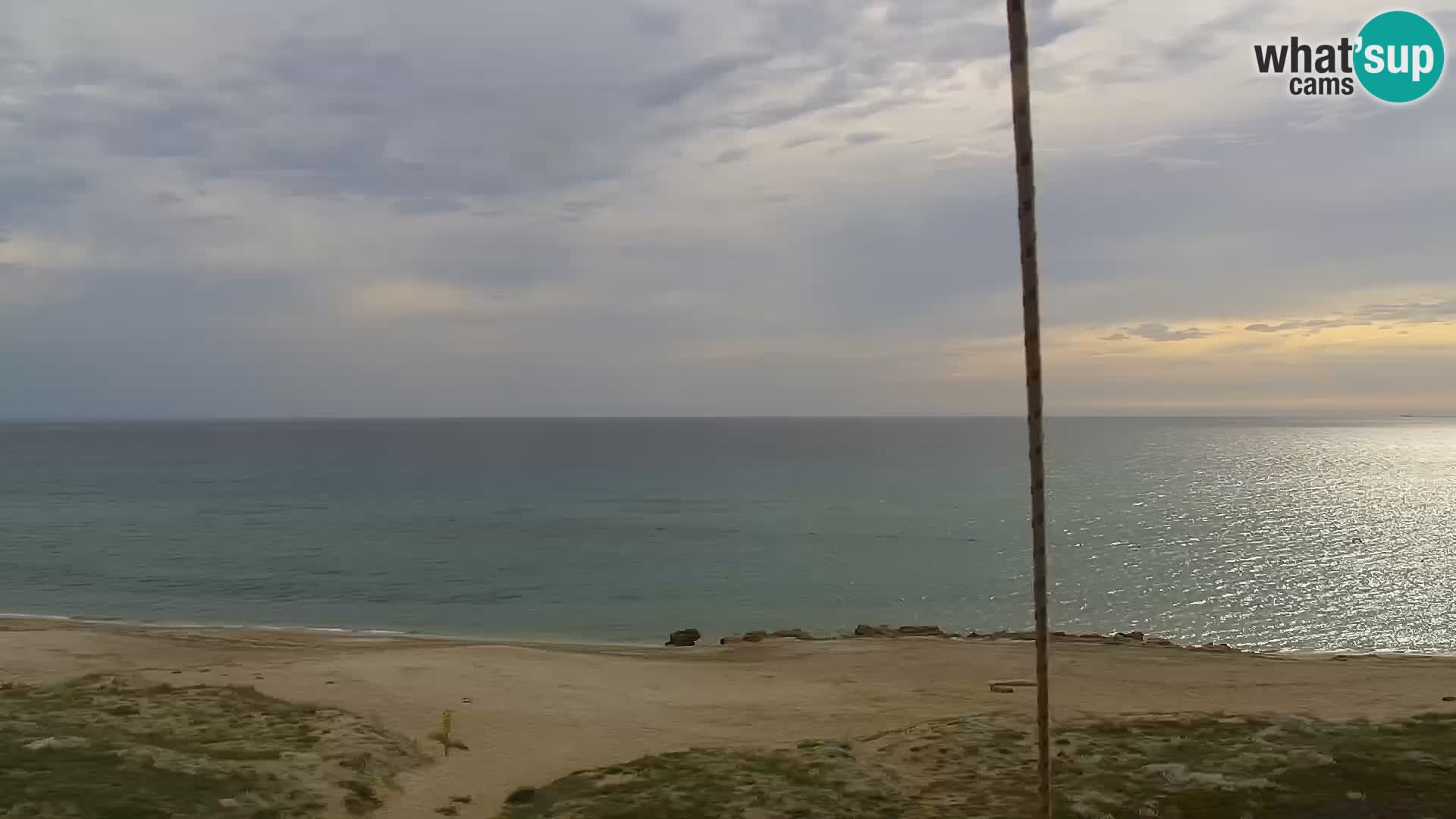 Webcam en direct Plage de San Giovanni di Sinis – Oristano – Sardaigne Tourisme Italie