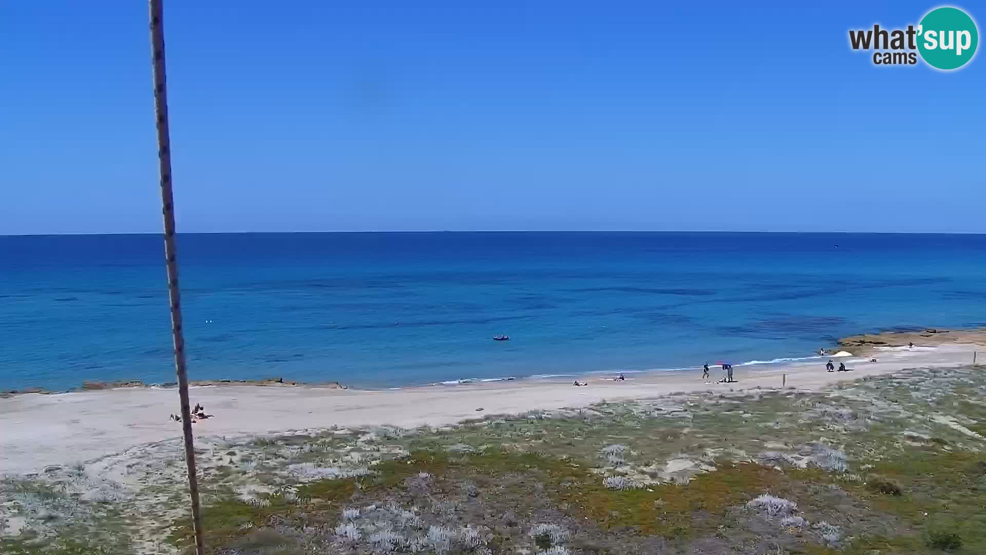 Web kamera uživo Plaža San Giovanni di Sinis – Oristano – Sardinija Turizam Italija
