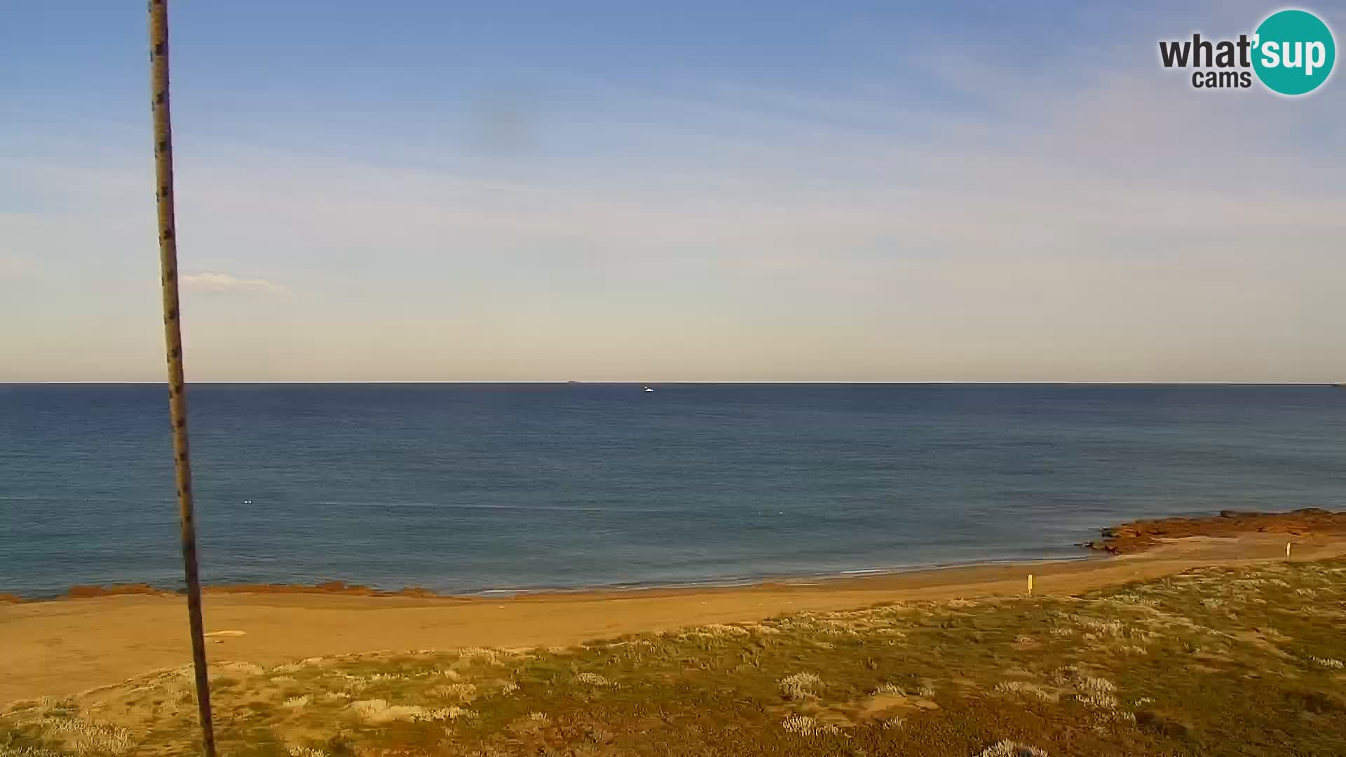 Webcam en directo playa San Giovanni di Sinis – Oristano – Cerdeña Turismo Italia