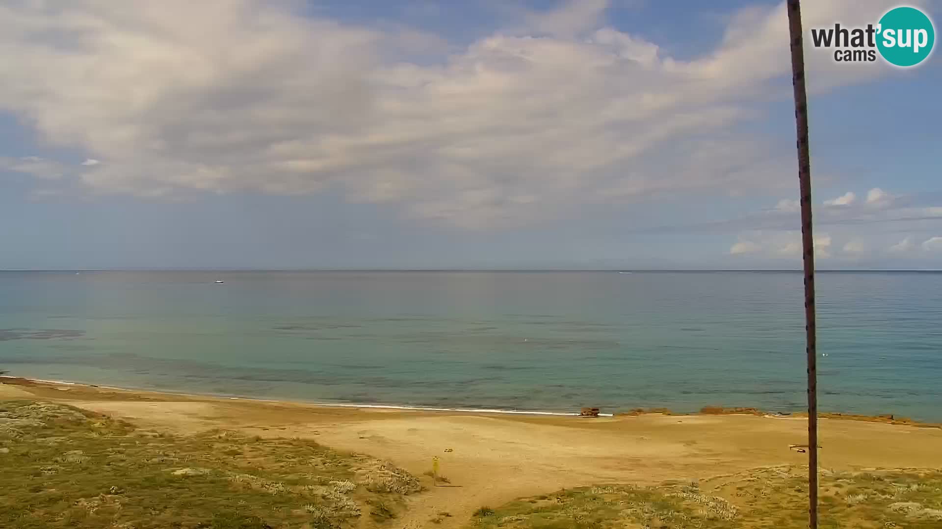 Spletna kamera v živo Plaža San Giovanni di Sinis – Oristano – Sardinija turizem Italija