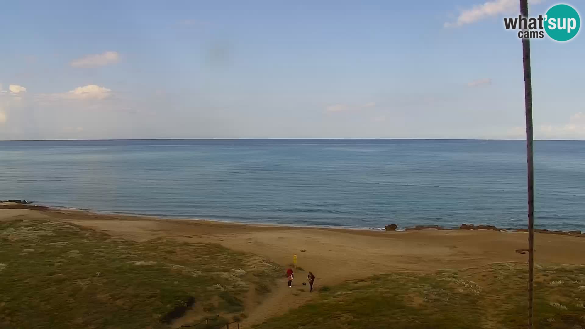Spletna kamera v živo Plaža San Giovanni di Sinis – Oristano – Sardinija turizem Italija