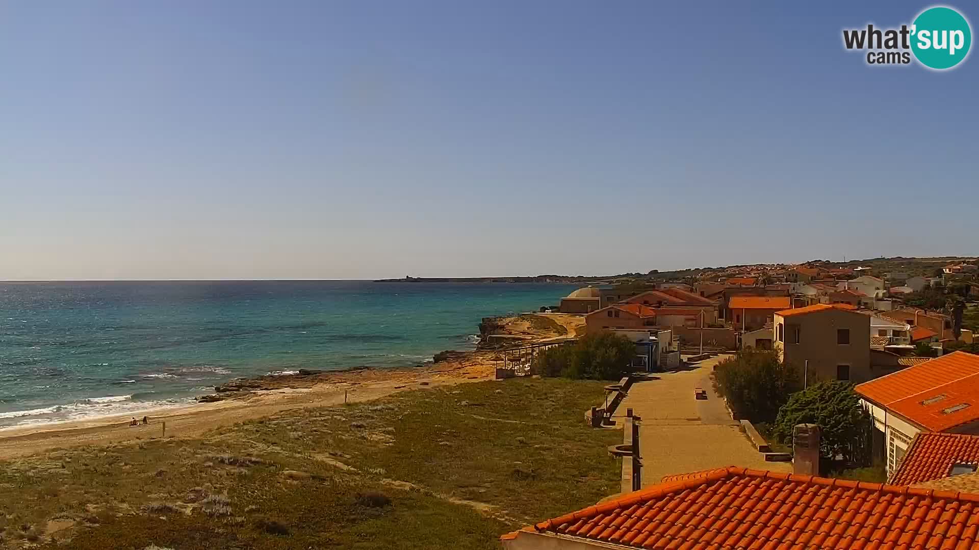 Spletna kamera v živo Plaža San Giovanni di Sinis – Oristano – Sardinija turizem Italija