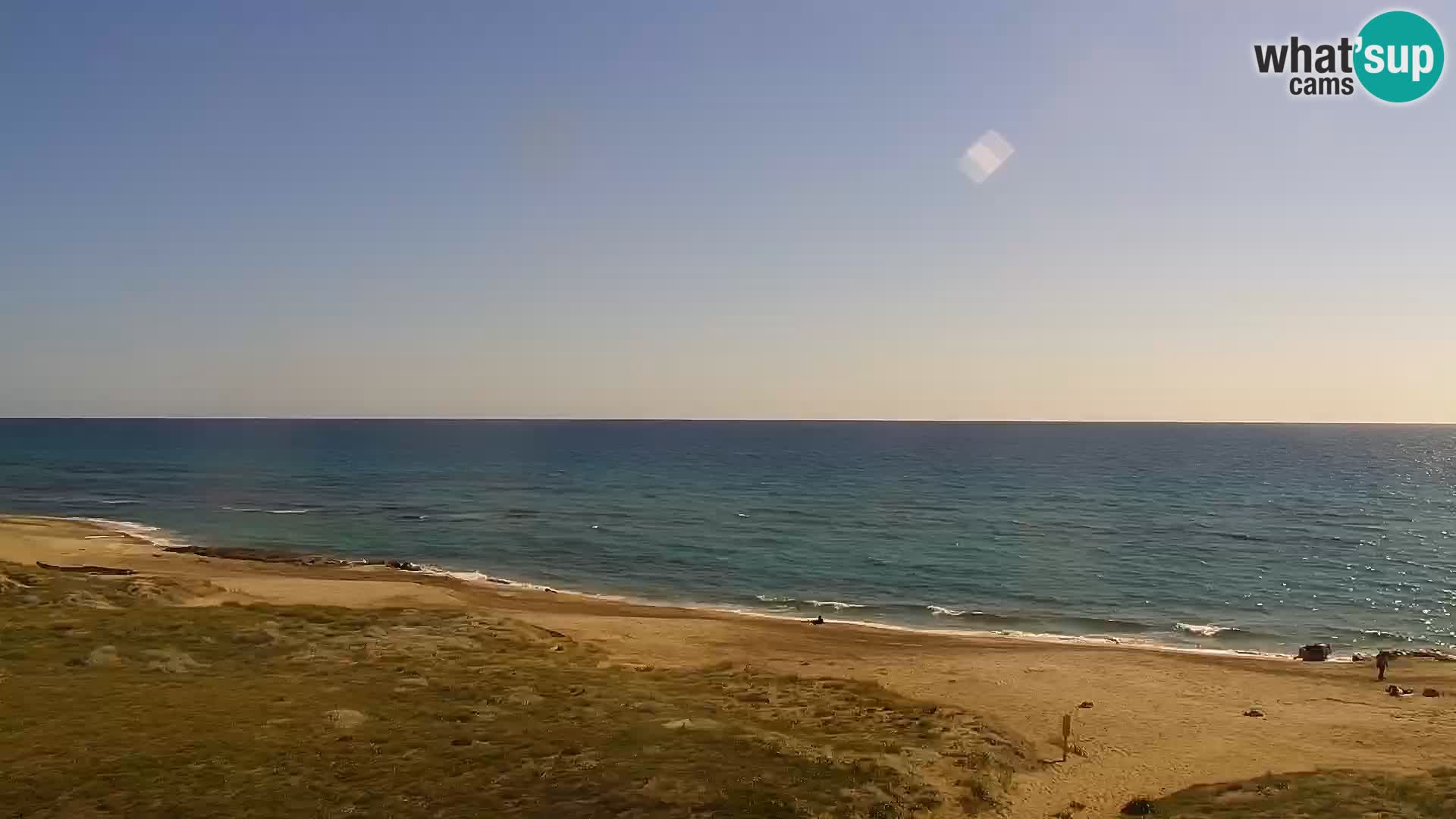 Webcam en direct Plage de San Giovanni di Sinis – Oristano – Sardaigne Tourisme Italie