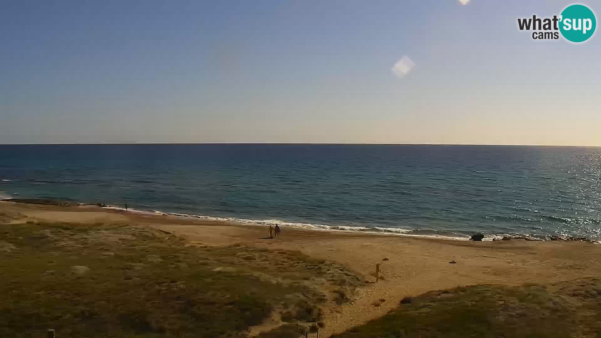 Webcam en direct Plage de San Giovanni di Sinis – Oristano – Sardaigne Tourisme Italie