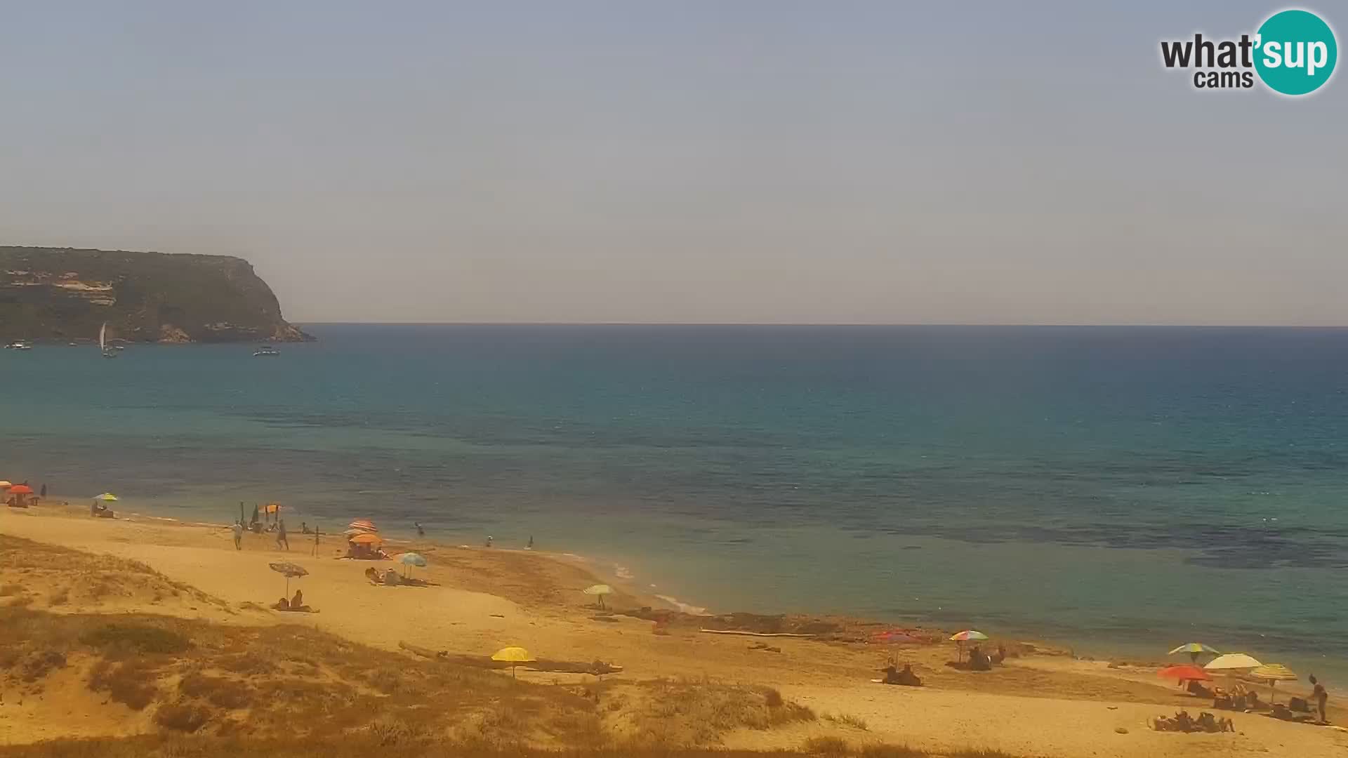 Webcam en direct Plage de San Giovanni di Sinis – Oristano – Sardaigne Tourisme Italie