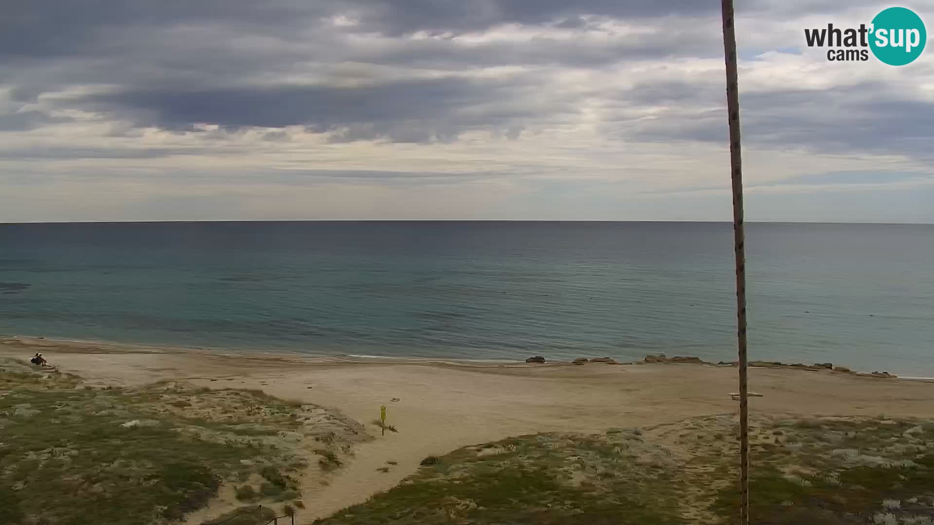 Spletna kamera v živo Plaža San Giovanni di Sinis – Oristano – Sardinija turizem Italija
