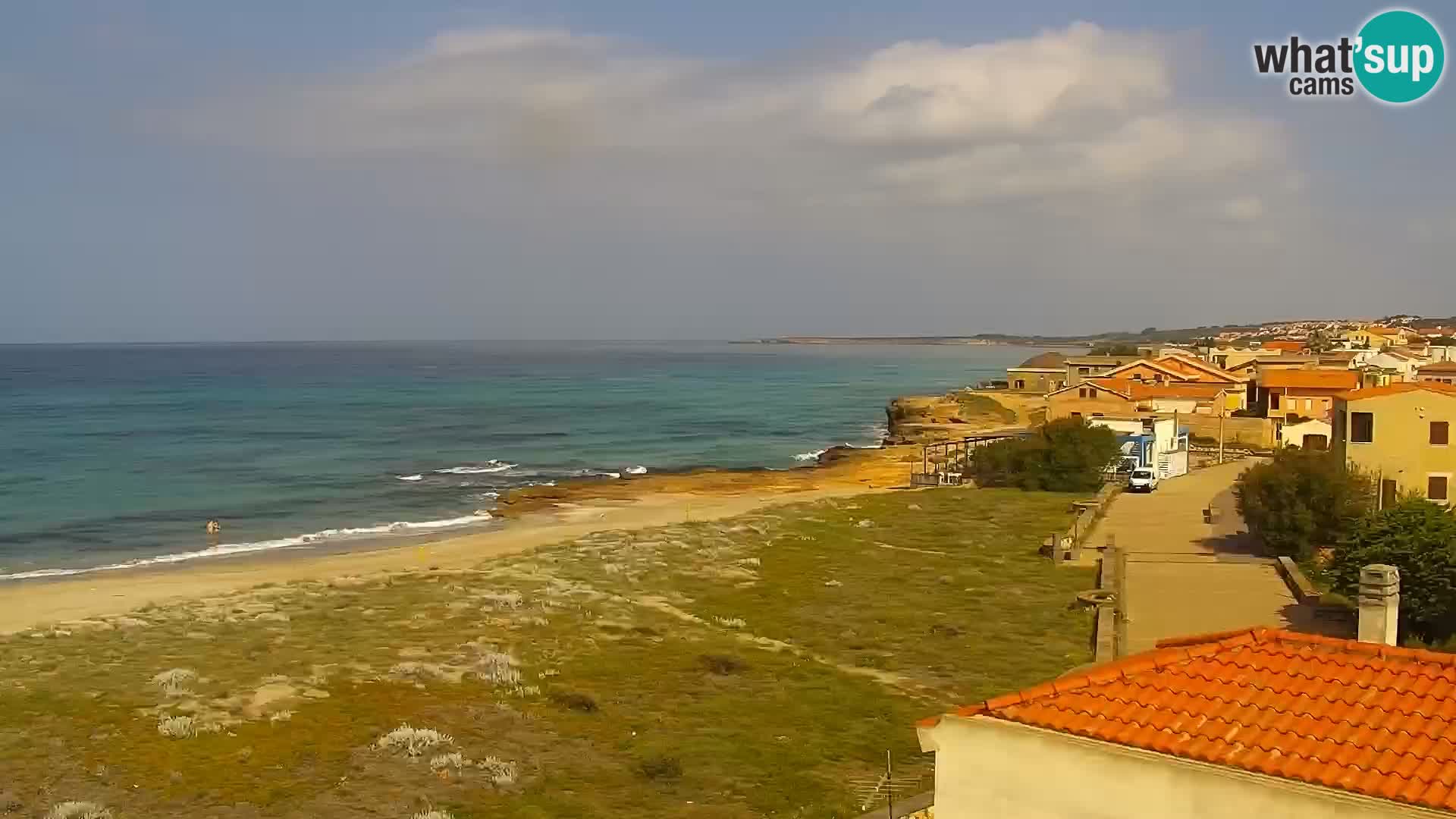 Spletna kamera v živo Plaža San Giovanni di Sinis – Oristano – Sardinija turizem Italija
