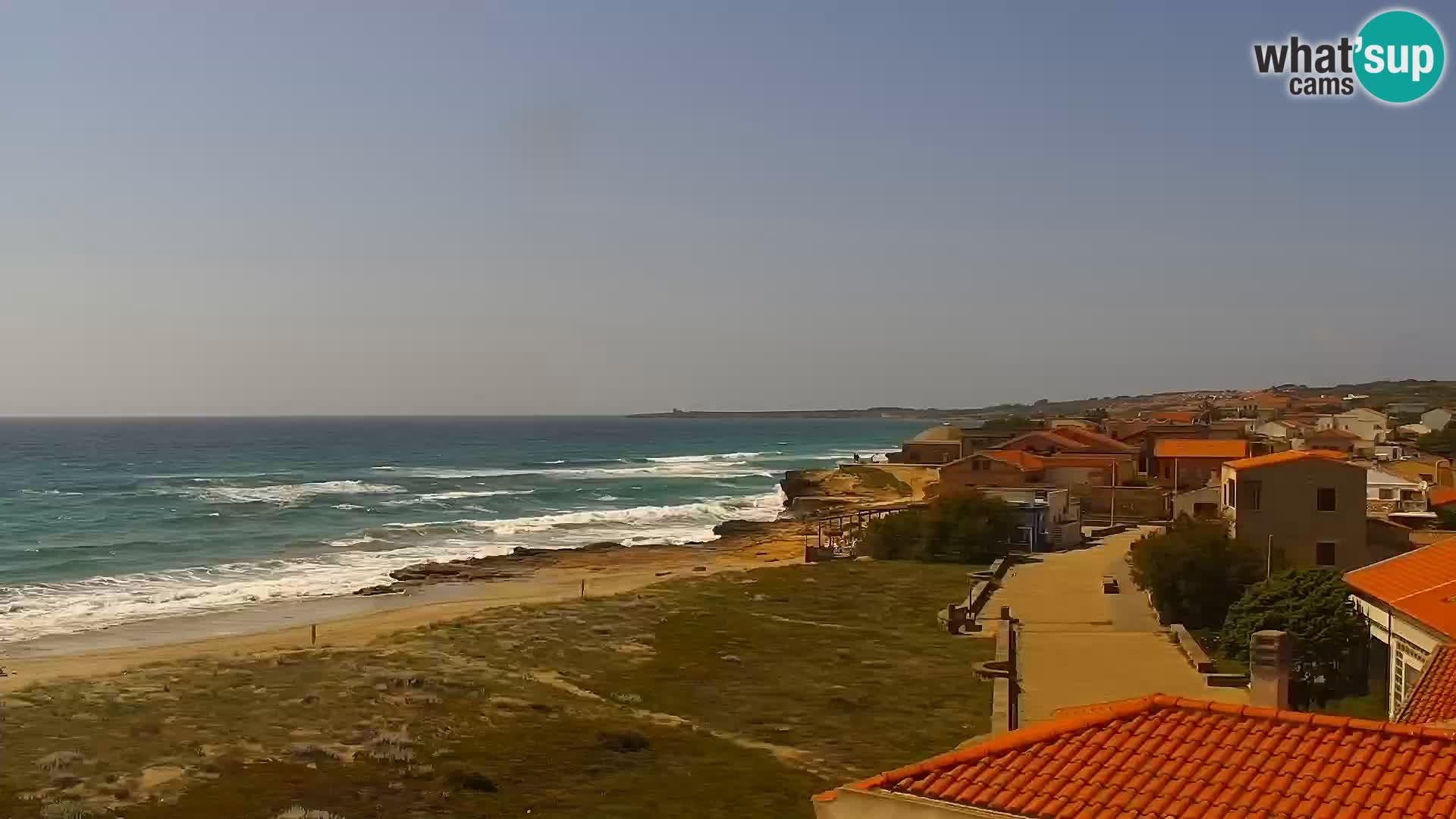 Spletna kamera v živo Plaža San Giovanni di Sinis – Oristano – Sardinija turizem Italija