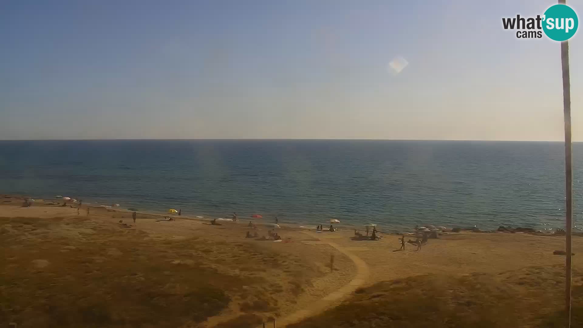 Web kamera uživo Plaža San Giovanni di Sinis – Oristano – Sardinija Turizam Italija