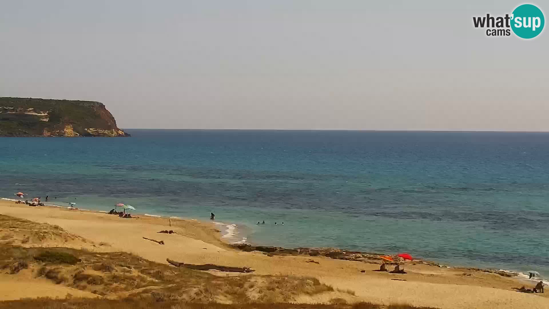 Spletna kamera v živo Plaža San Giovanni di Sinis – Oristano – Sardinija turizem Italija