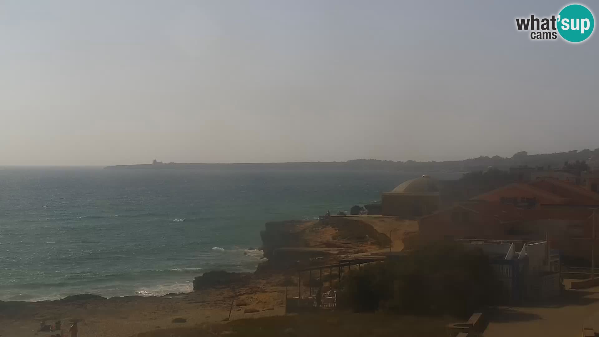 Spletna kamera v živo Plaža San Giovanni di Sinis – Oristano – Sardinija turizem Italija
