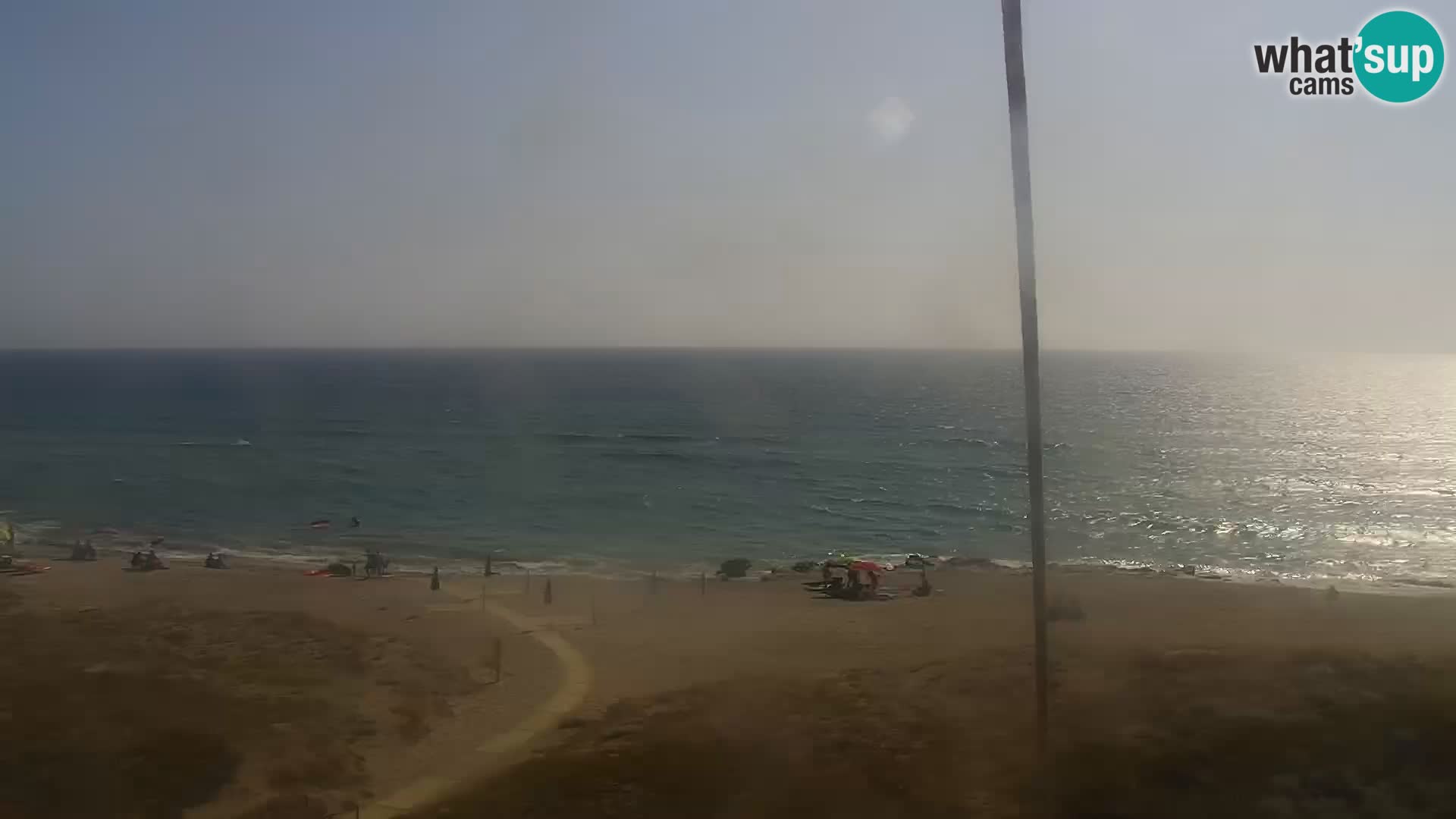 Webcam en direct Plage de San Giovanni di Sinis – Oristano – Sardaigne Tourisme Italie