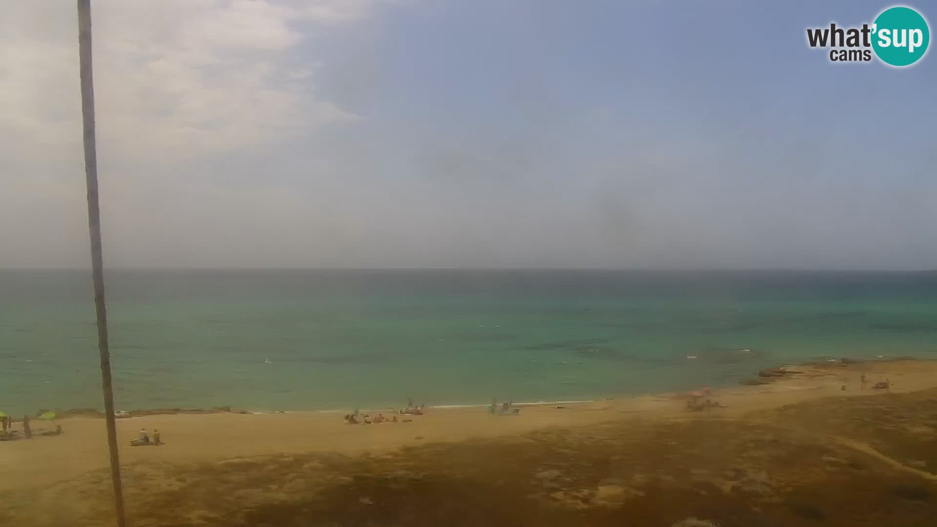 Webcam en direct Plage de San Giovanni di Sinis – Oristano – Sardaigne Tourisme Italie