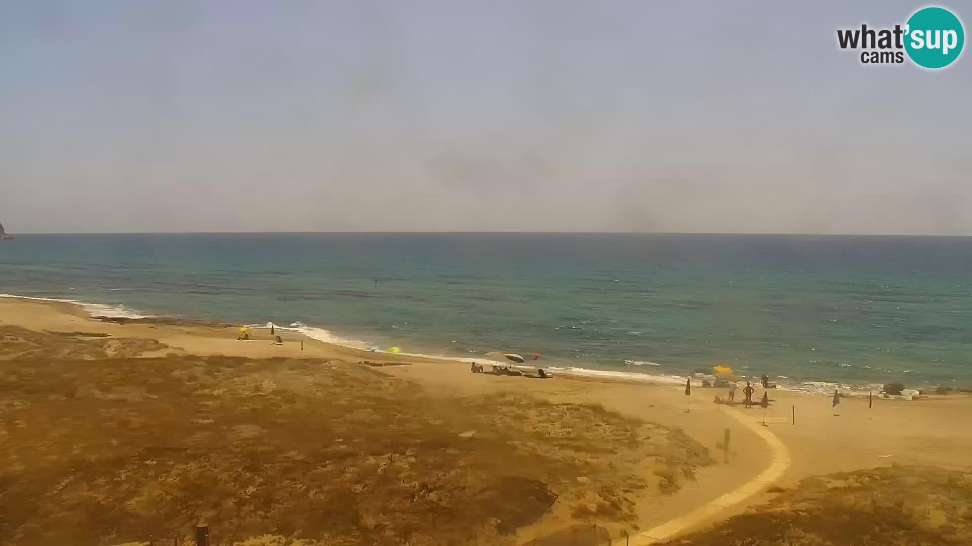 Spletna kamera v živo Plaža San Giovanni di Sinis – Oristano – Sardinija turizem Italija