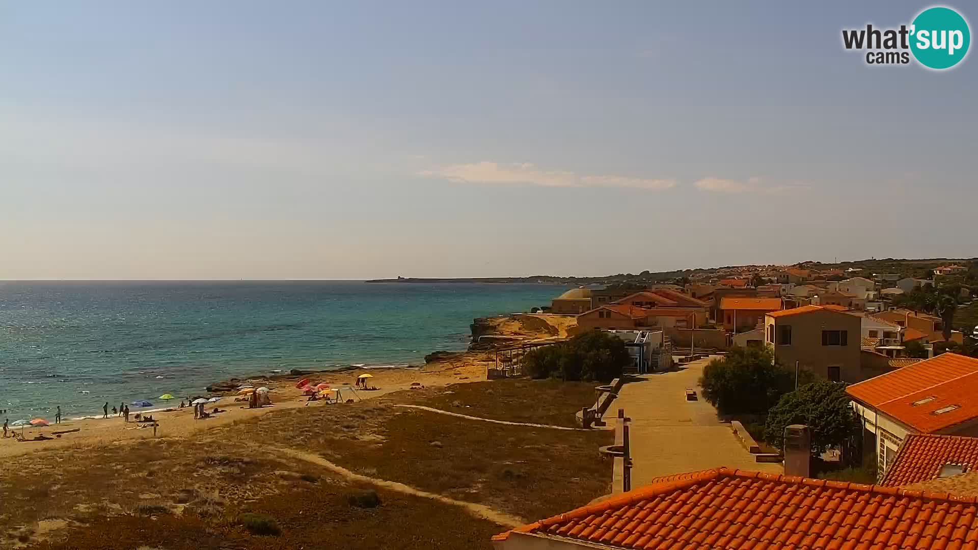 Webcam en direct Plage de San Giovanni di Sinis – Oristano – Sardaigne Tourisme Italie