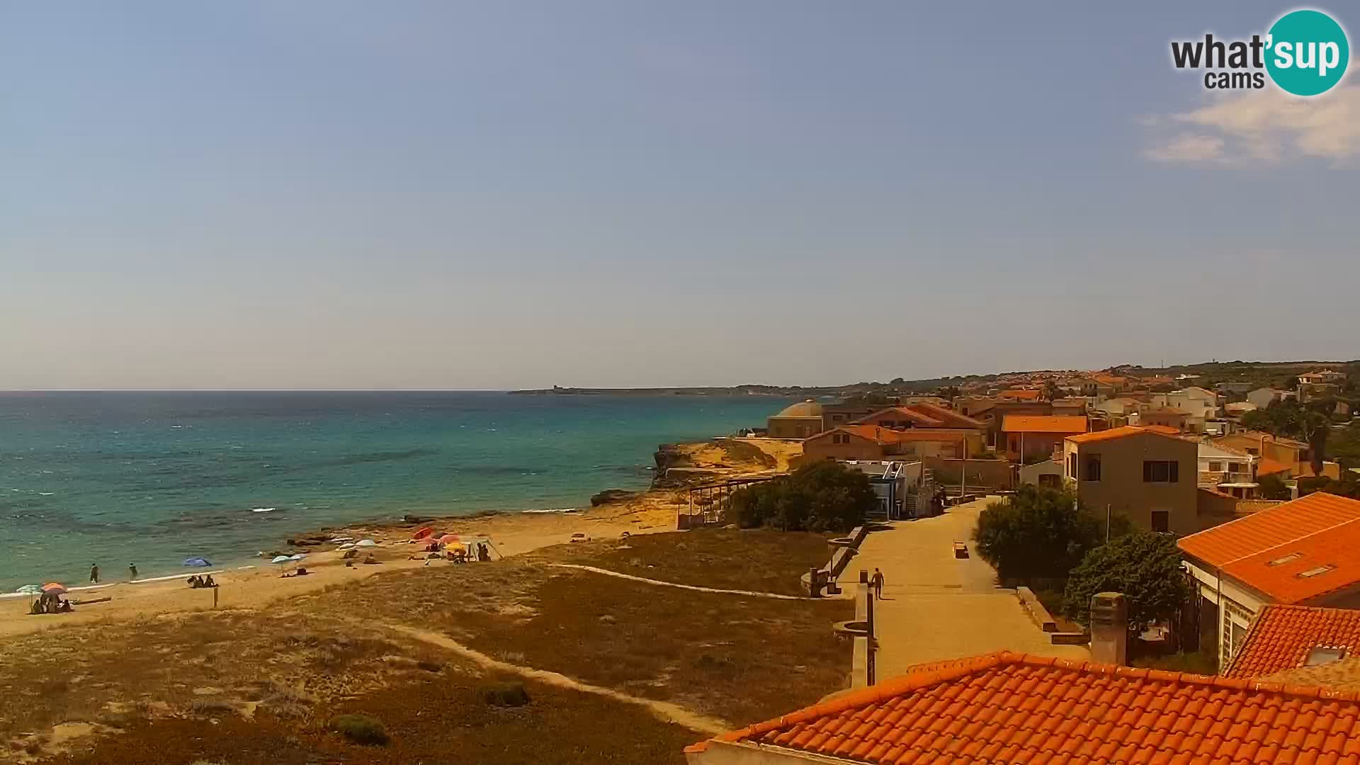 Webcam en direct Plage de San Giovanni di Sinis – Oristano – Sardaigne Tourisme Italie