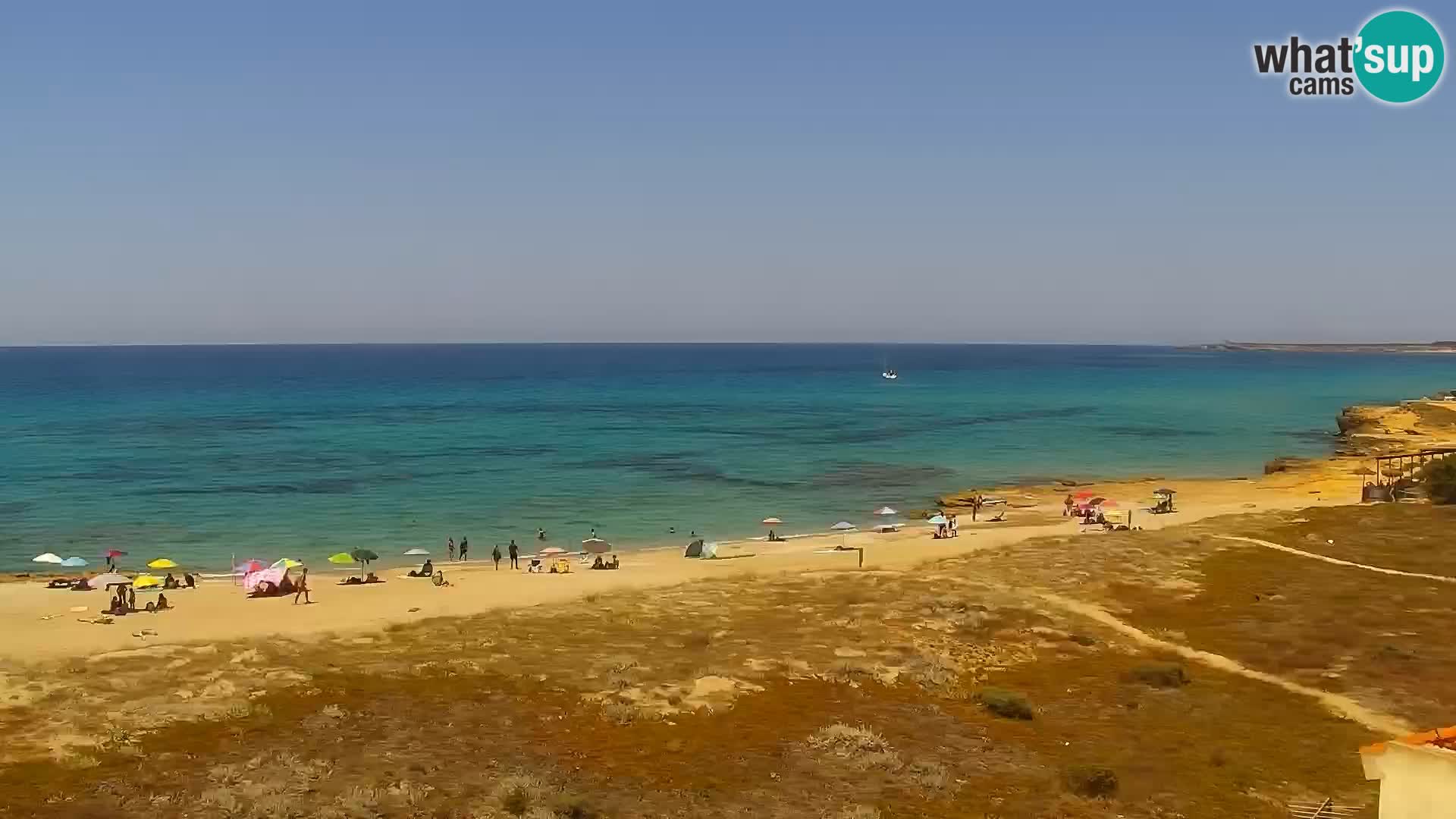 Live Webcam Spiaggia di San Giovanni di Sinis – Oristano – Sardegna Turismo