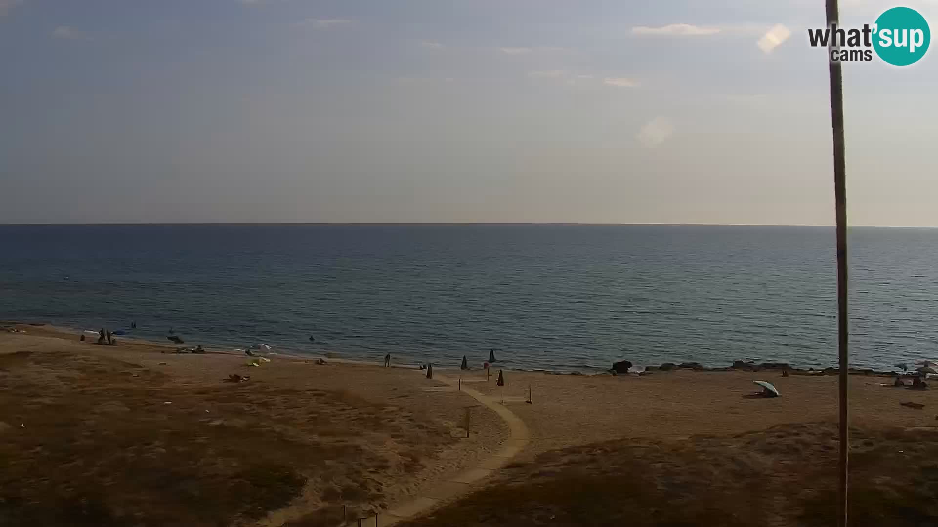 Web kamera uživo Plaža San Giovanni di Sinis – Oristano – Sardinija Turizam Italija