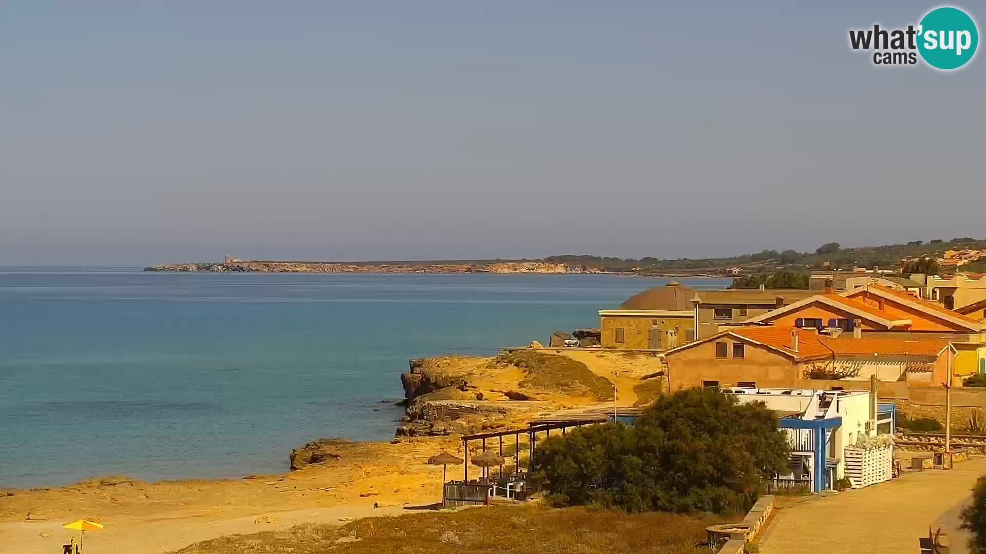 Spletna kamera v živo Plaža San Giovanni di Sinis – Oristano – Sardinija turizem Italija